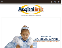 Tablet Screenshot of magicalattic.com